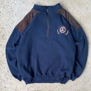 Vintage University Of Arizona Wildcats UOFA Galt Sand Quarter Zip Sweatshirt